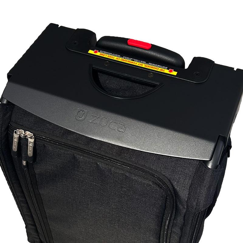 座れるキャリーバッグ ZUCA NAVIGATOR Black/Black （ズーカ） 機内