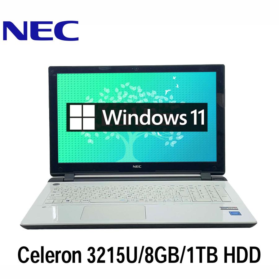 LaVie Note Standard NEC LAVIE NS150/C 15.6型 Celeron 3215U/8GB/1TB