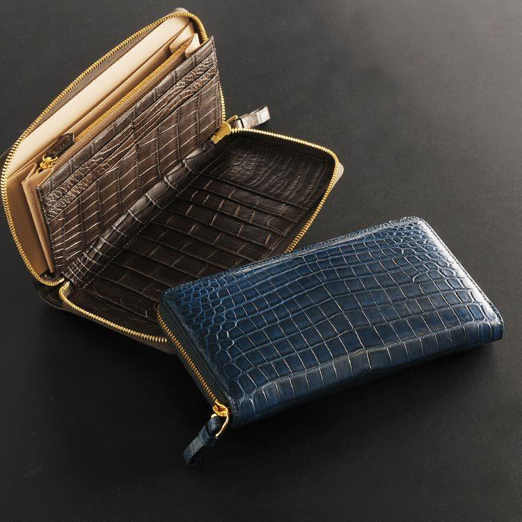 sankyo shokai（三京商会） ＜爆買＞クロコダイル多機能 長財布