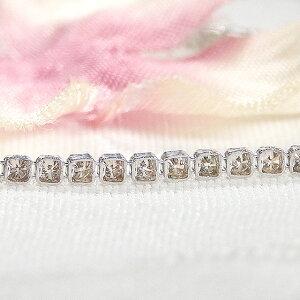 Pt900 プラチナ 約1.01ct〜1.45ct ブラウンダイヤモンド テニス