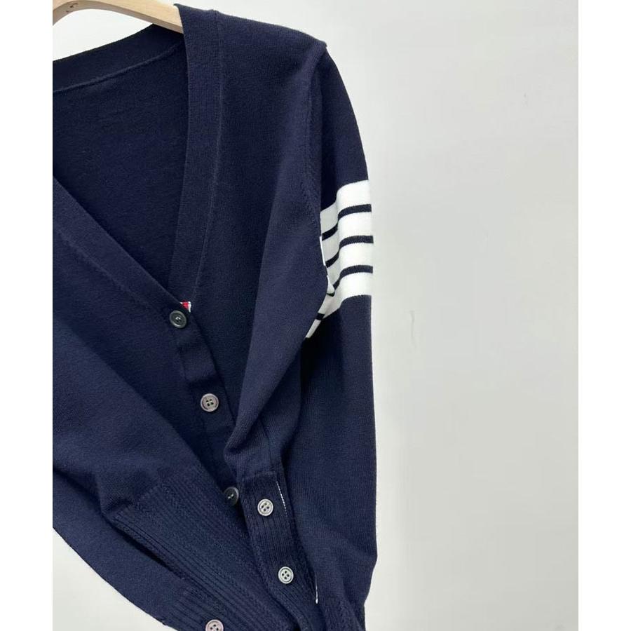 ゴルフウェア レディース カーディガン ゴルフウエア Vネック ニット