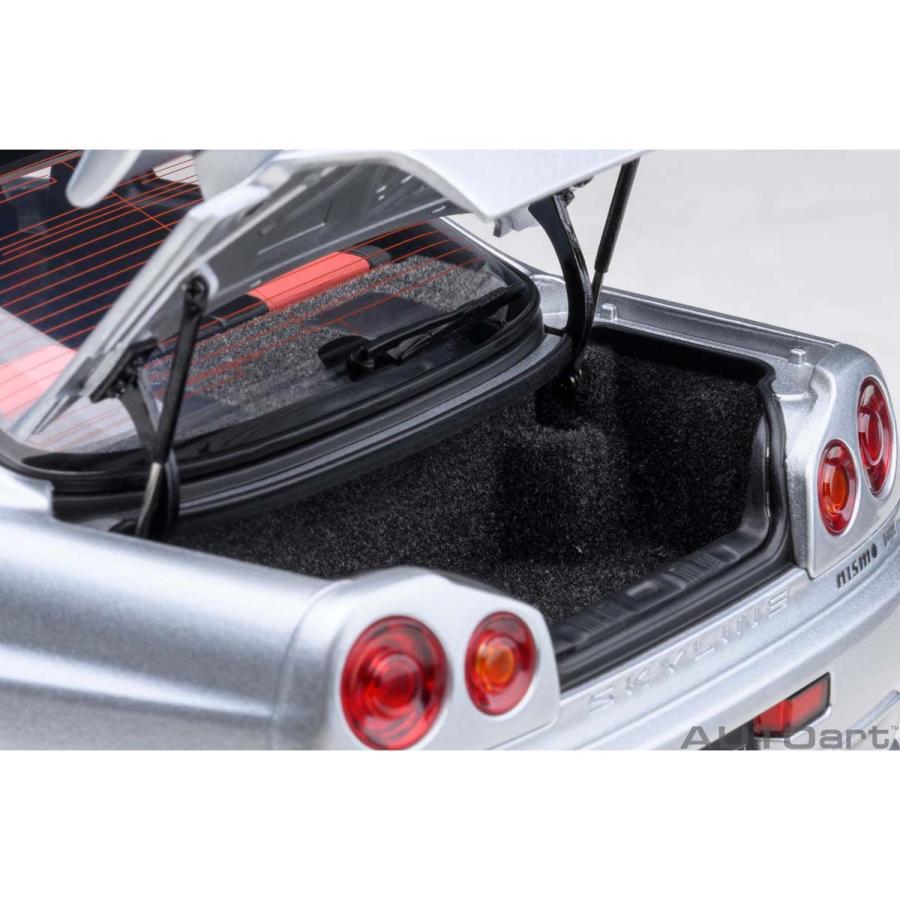 オートアート 1/ 18 ニスモ R34 GT-R Z-tune(Z-tune シルバー)(77461