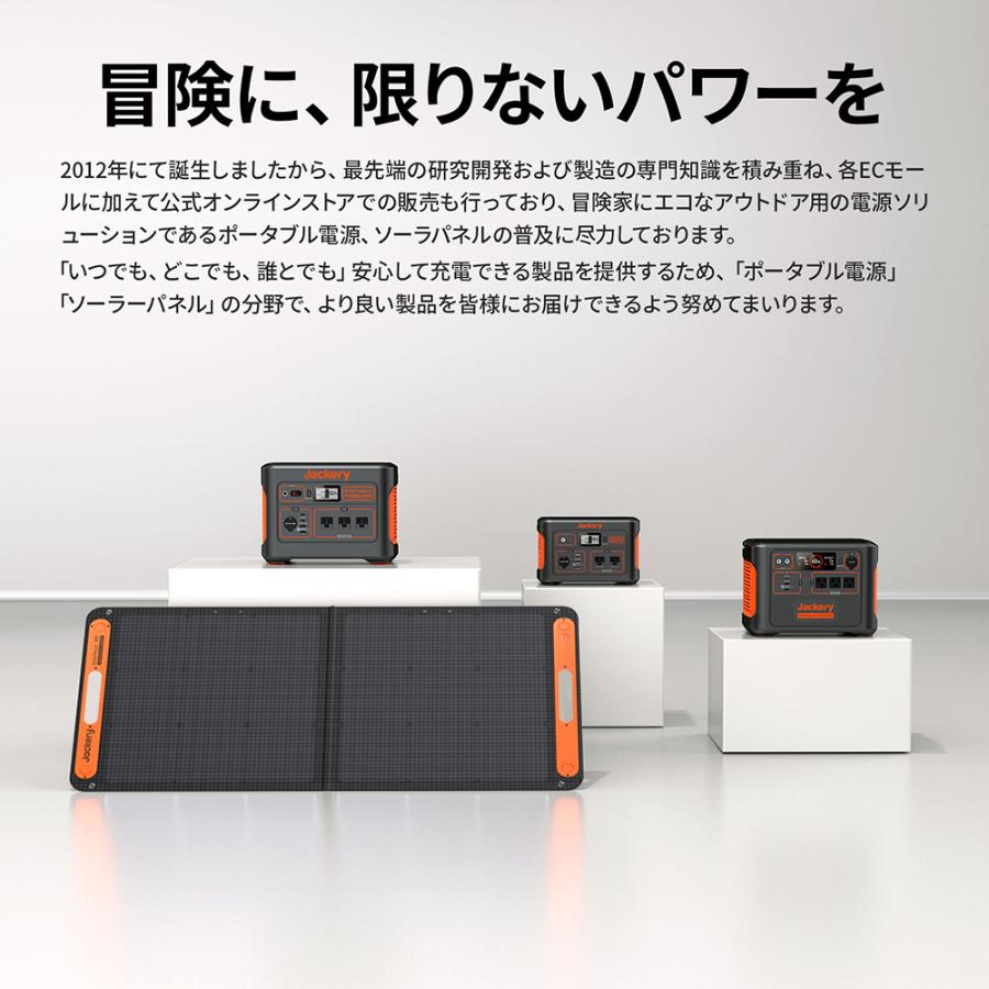 Jackery 【2/27 00:00から 30%OFFクーポン】Jackery SolarSaga100