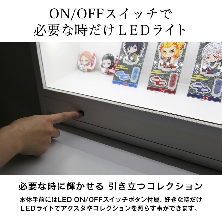 JAJAN LED アクスタ 専用コレクションケース ハイタイプ マスコット