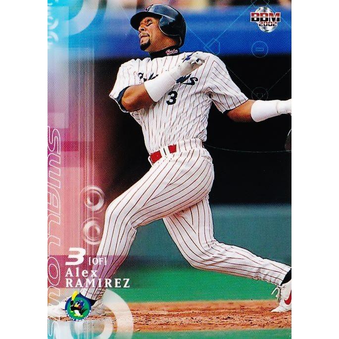 21 【ラミレス/ヤクルトスワローズ】2002 BBM ベースボールカード 1st