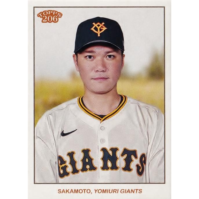 36 【坂本勇人/読売ジャイアンツ】2024 Topps 206 NPB ベースボール