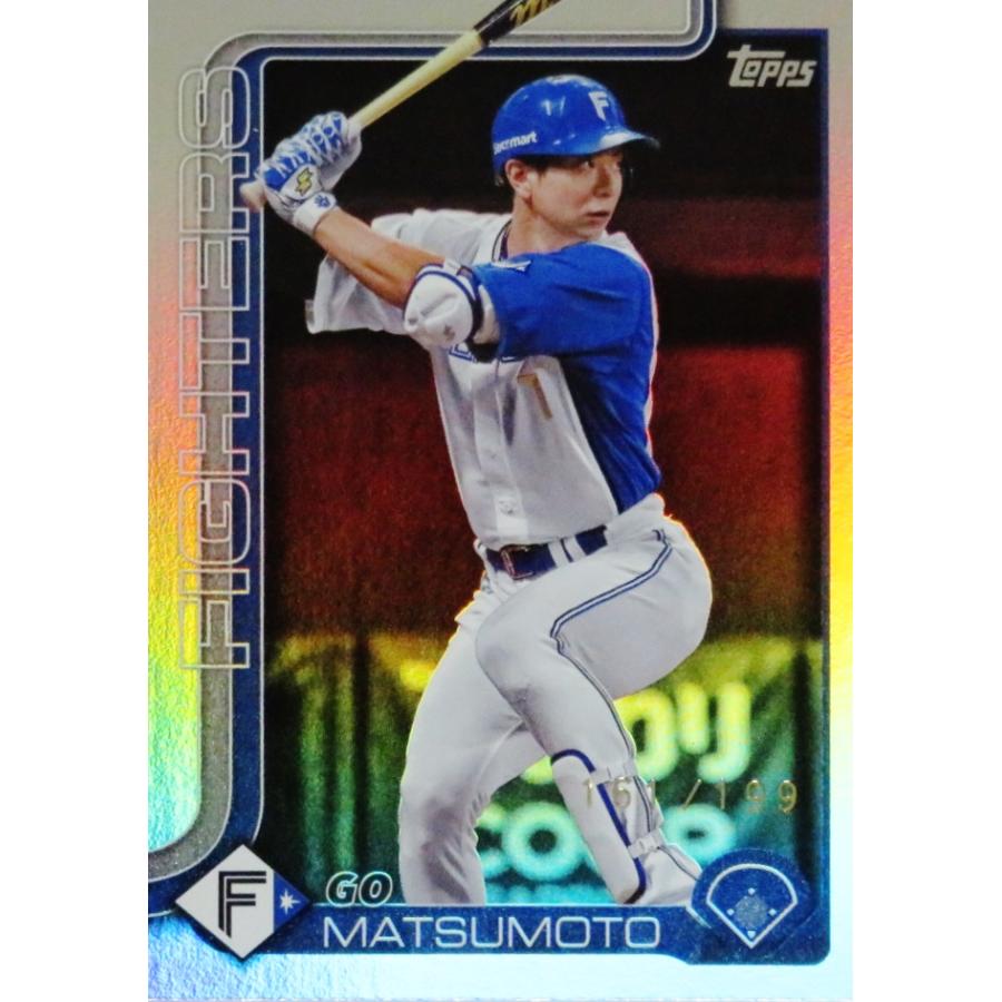 松本剛/北海道日本ハムファイターズ】Topps 2025 NPBベースボール