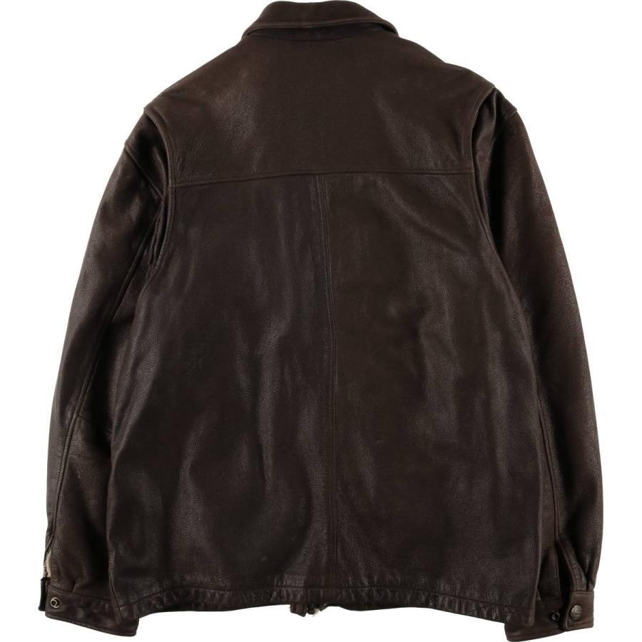 古着 90~00年代 ウィルソンズレザー WILSONS LEATHER 中綿入り レザー