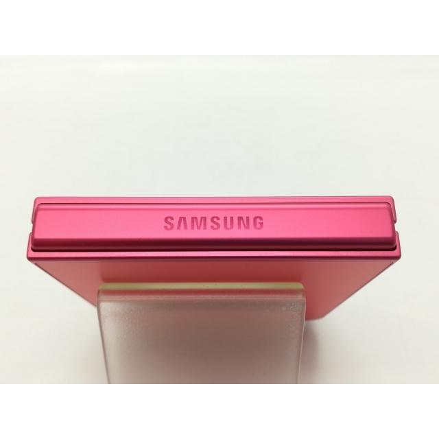 中古】SAMSUNG au 【SIMフリー】 Galaxy Z Flip7 コーラルレッド 12GB