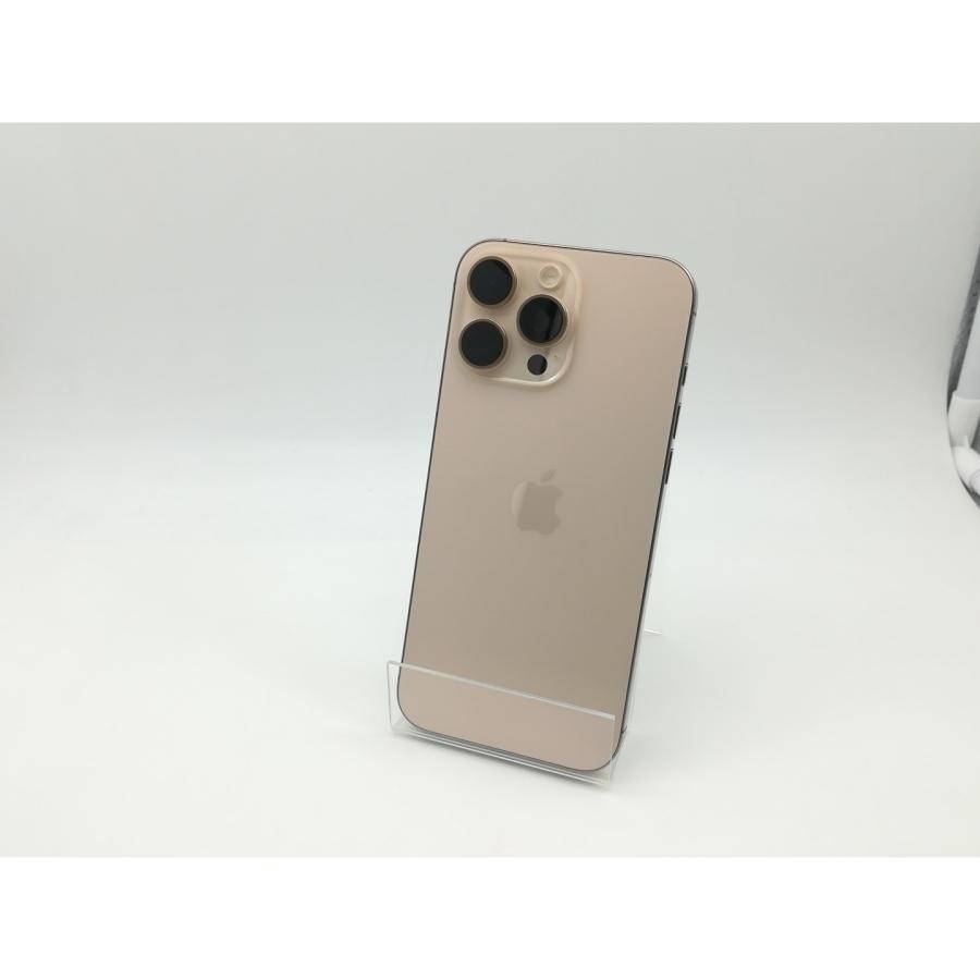 中古】Apple 国内版 【SIMフリー】 iPhone 16 Pro Max 256GB デザート