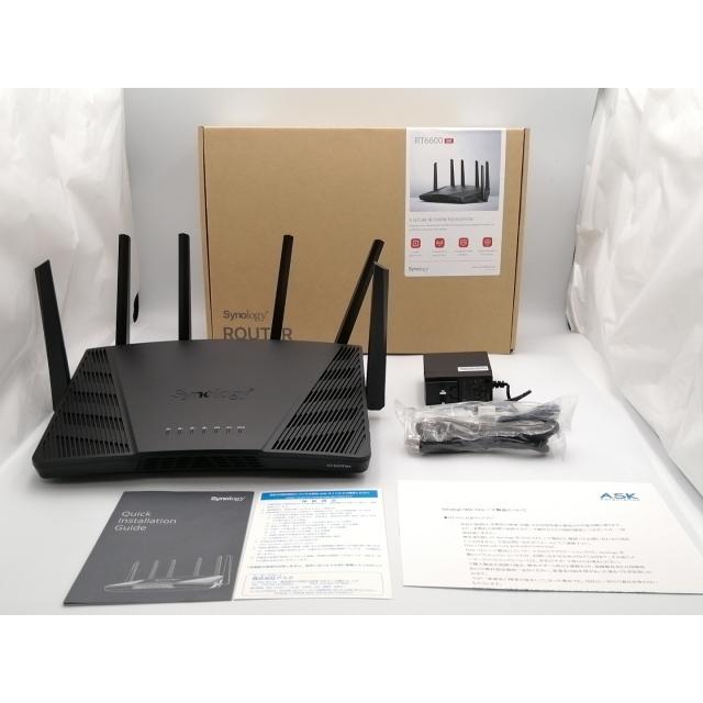 中古】Synology RT6600ax Wi-Fi6(11ax)対応無線LANルーター/2022年5月