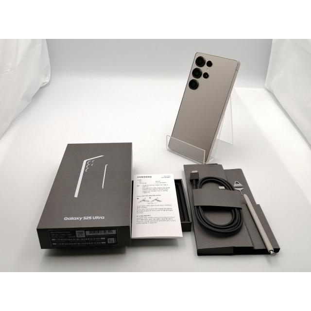 中古】SAMSUNG 海外版 【SIMフリー】 Galaxy S25 Ultra 12GB 256GB【EC
