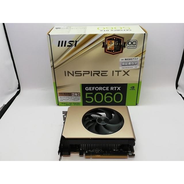 中古】MSI GeForce RTX 5060 8G INSPIRE ITX OC RTX5060/8G【立川