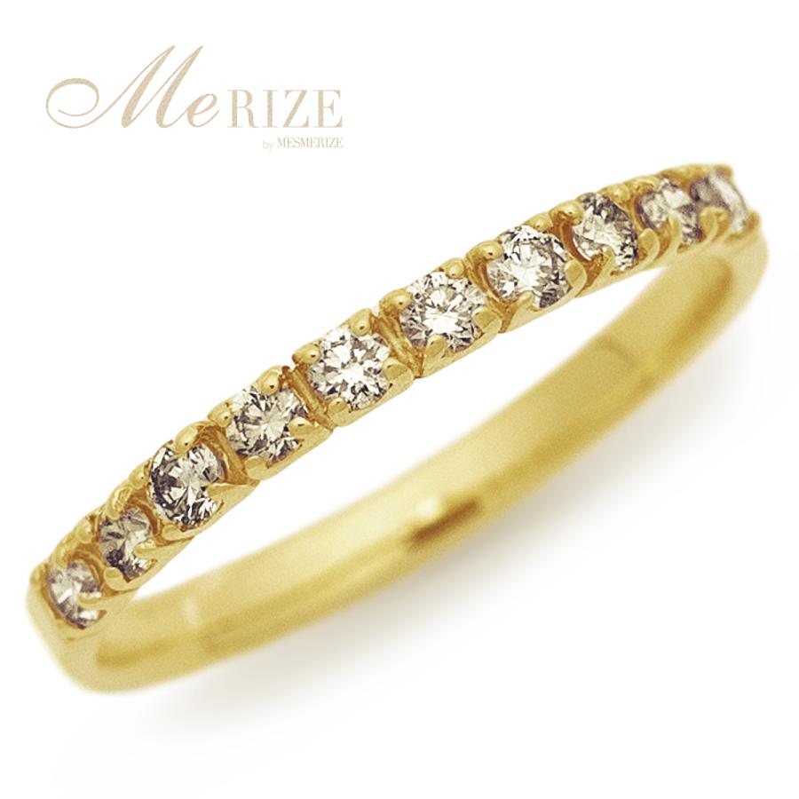 特別お試し商品 超特価 天然 ダイヤ 0.20ct ゴールド ハーフ