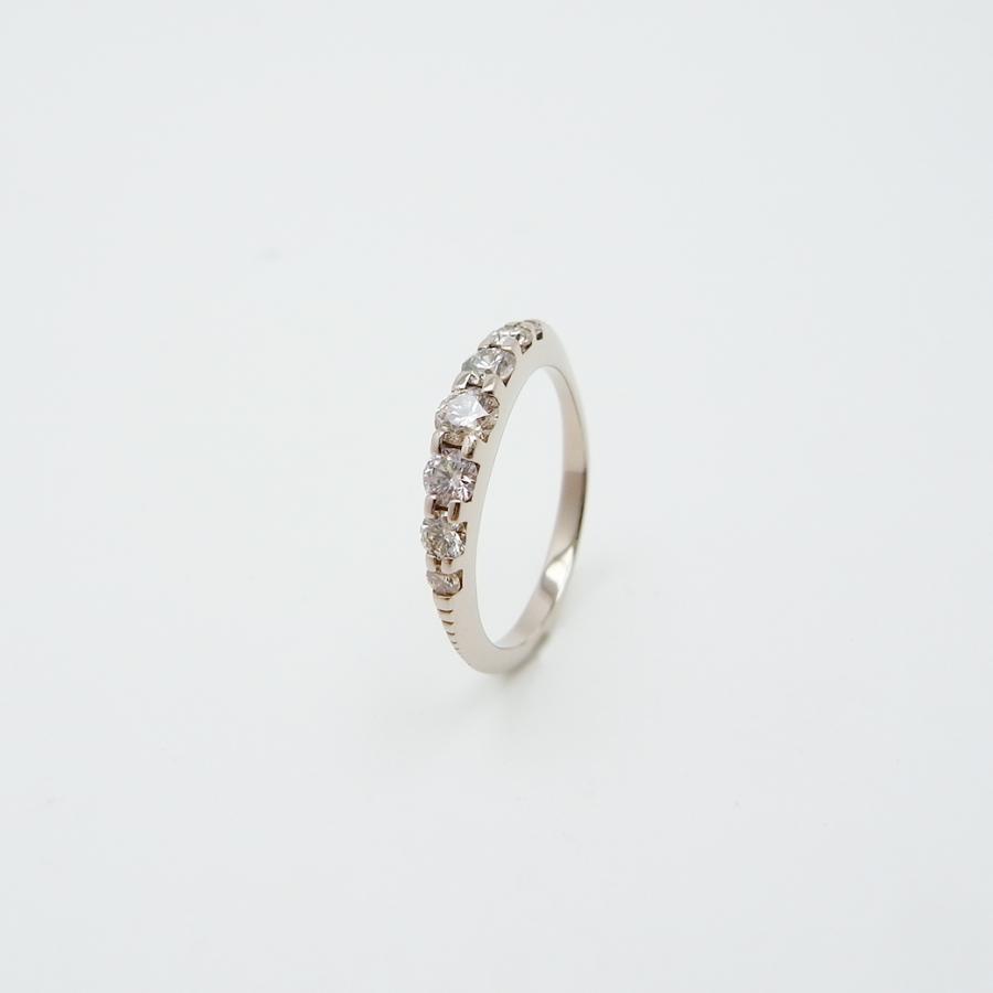 カシケイ ネイキッド リング ブラウンダイヤモンド 0.55ct 12号 K18BG