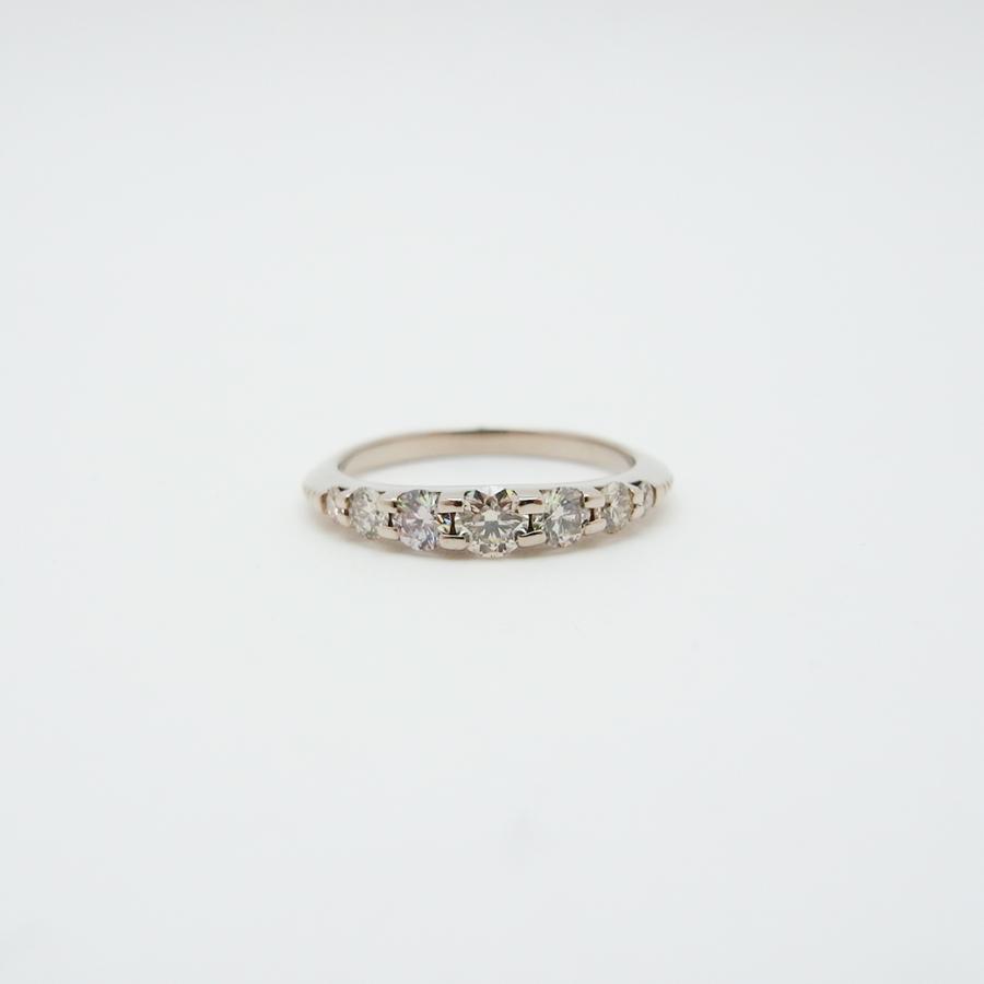 カシケイ ネイキッド リング ブラウンダイヤモンド 0.55ct 12号 K18BG