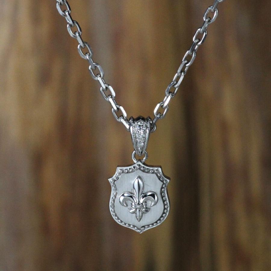 ダイヤモンド ネックレス ペンダント メンズ チェーン トップ シルバー