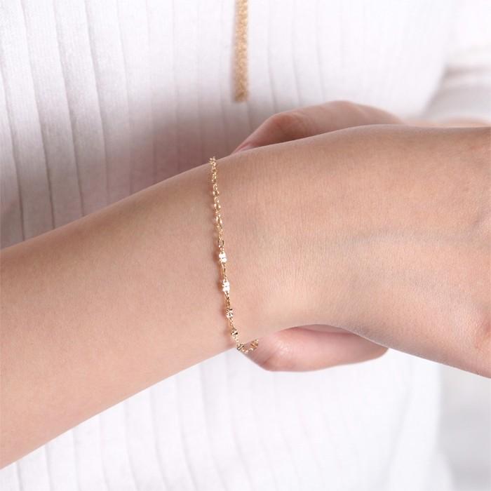 ブレスレット 10金 k10 10k レディース ゴールド イエローゴールド