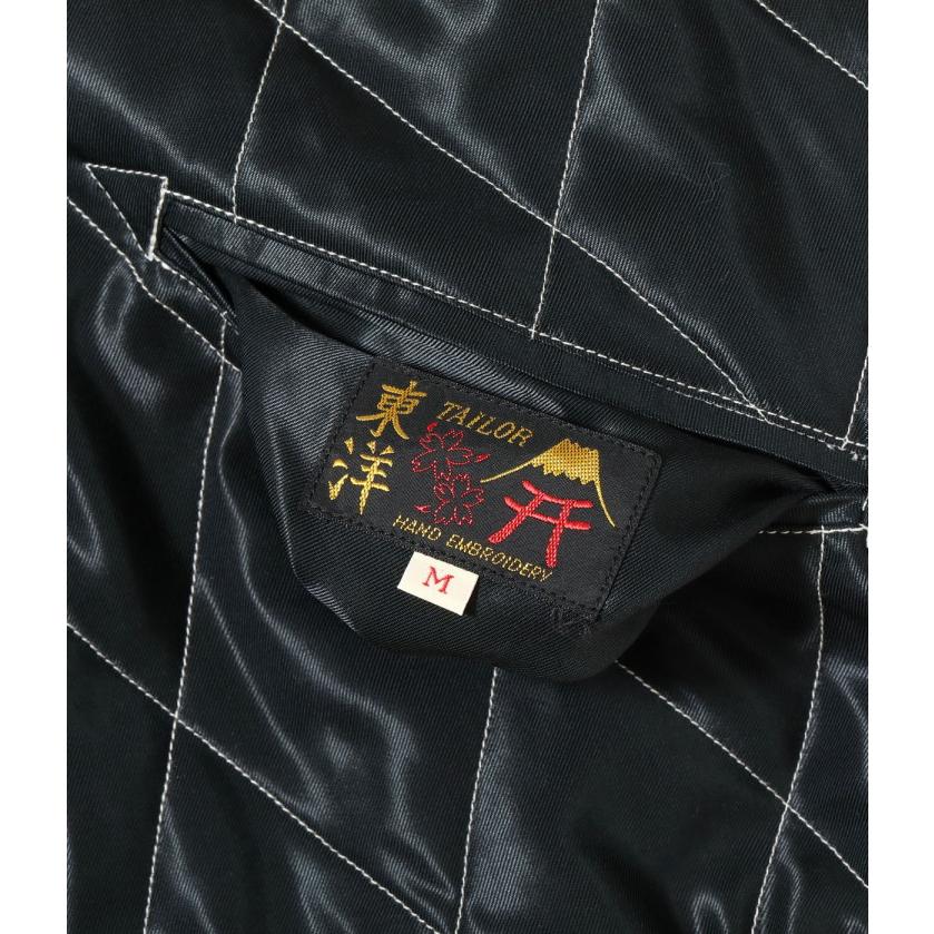 TAILOR TOYO テーラー東洋 スカジャン RED TIGER × JAPAN MAP