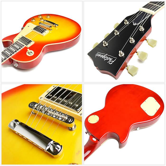 エレキギター 初心者セット レスポール タイプ (18点 マーシャルアンプ