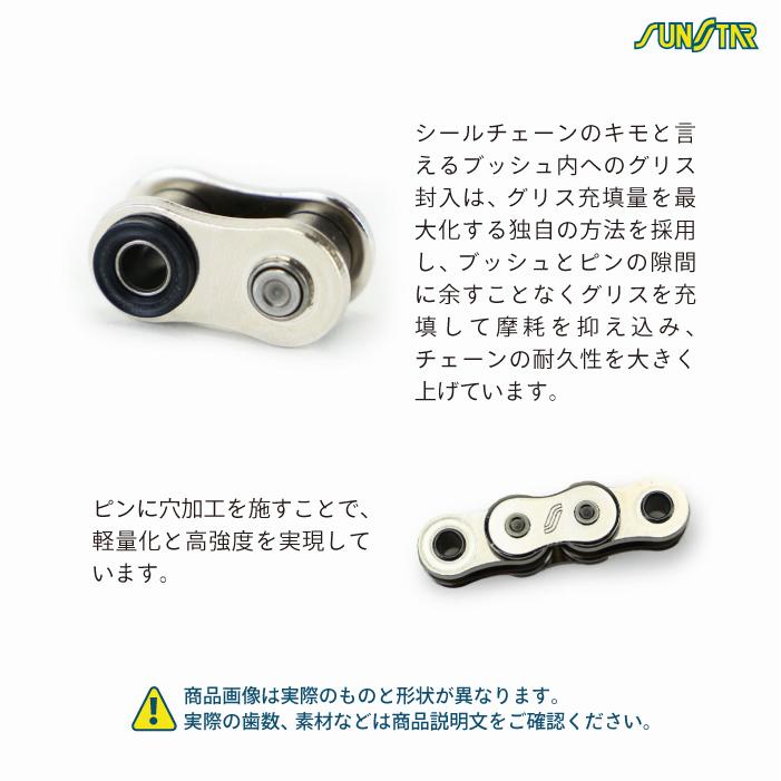 サンスター チェーン＆スプロケット 3点セット カワサキ ZX-12R