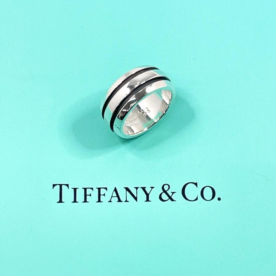 TIFFANY&Co.（ティファニー） 11号 リング・指輪 グルーブド ダブル