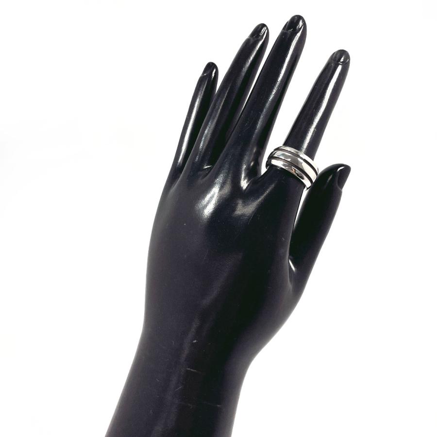 TIFFANY&Co.（ティファニー） 11号 リング・指輪 グルーブド ダブル