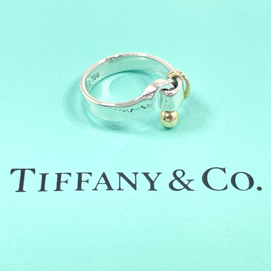TIFFANY&Co.（ティファニー） 9号 リング・指輪 フック＆アイ シルバー