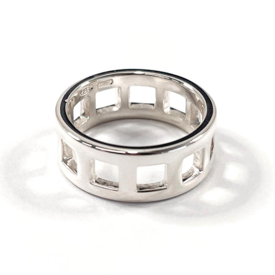 GUCCI（グッチ） 11号 リング・指輪 オープン スクエア シルバー925