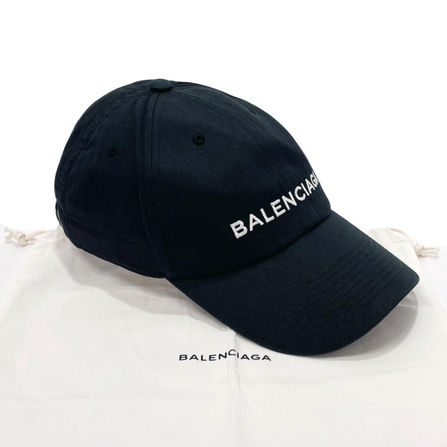 BALENCIAGA（バレンシアガ） キャップ 452245 コットン ブラック 帽子