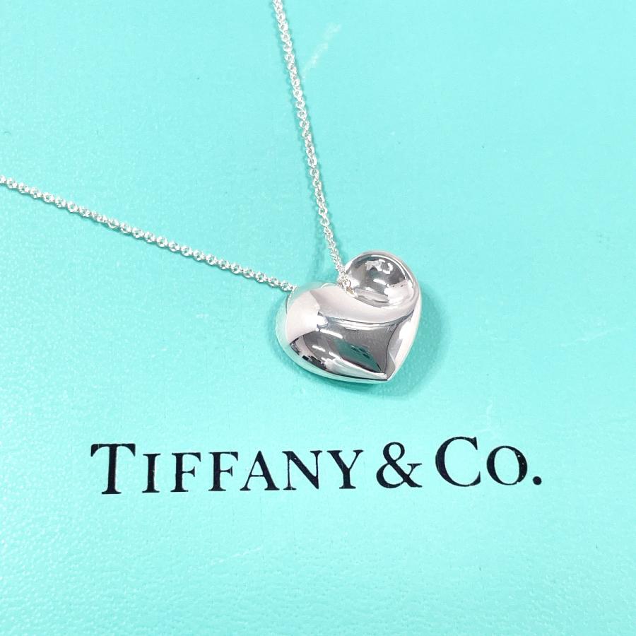 TIFFANY&Co.（ティファニー） ネックレス フォールドハート シルバー