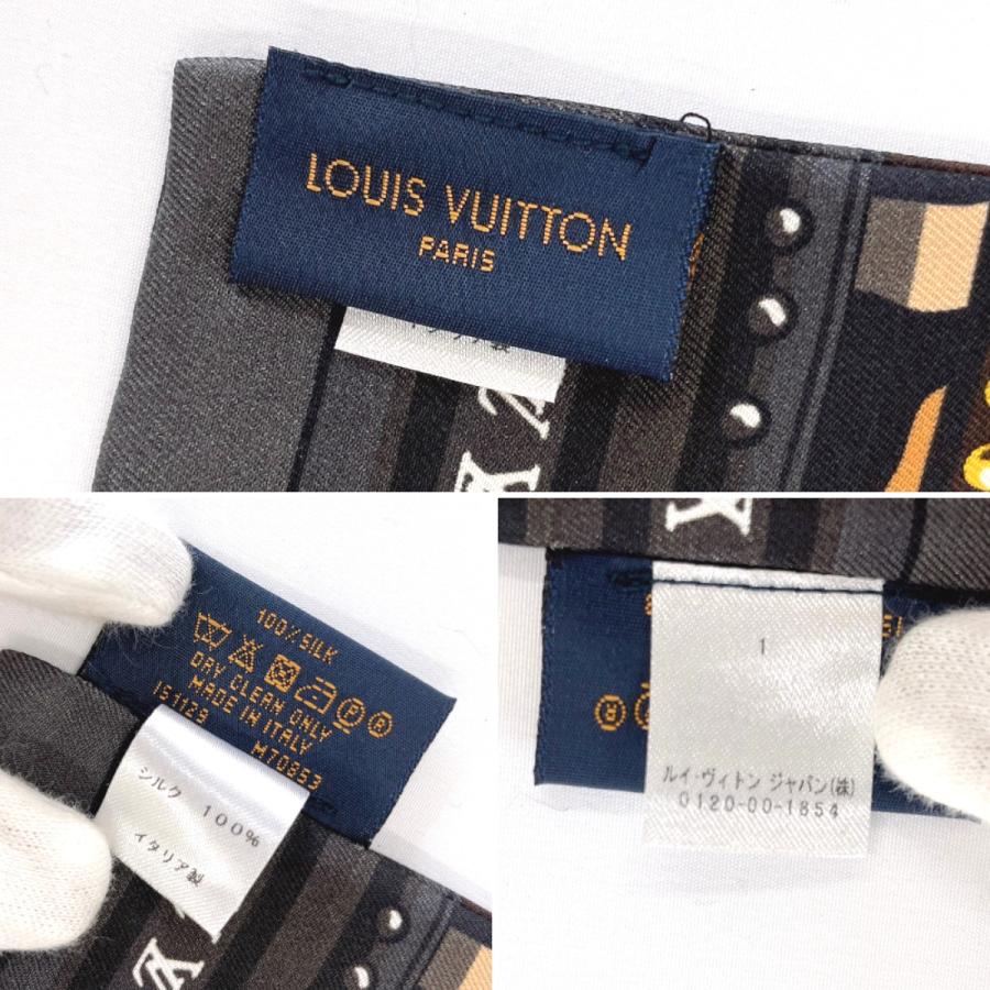 LOUIS VUITTON（ルイ・ヴィトン） バンドー LVワールド スカーフ