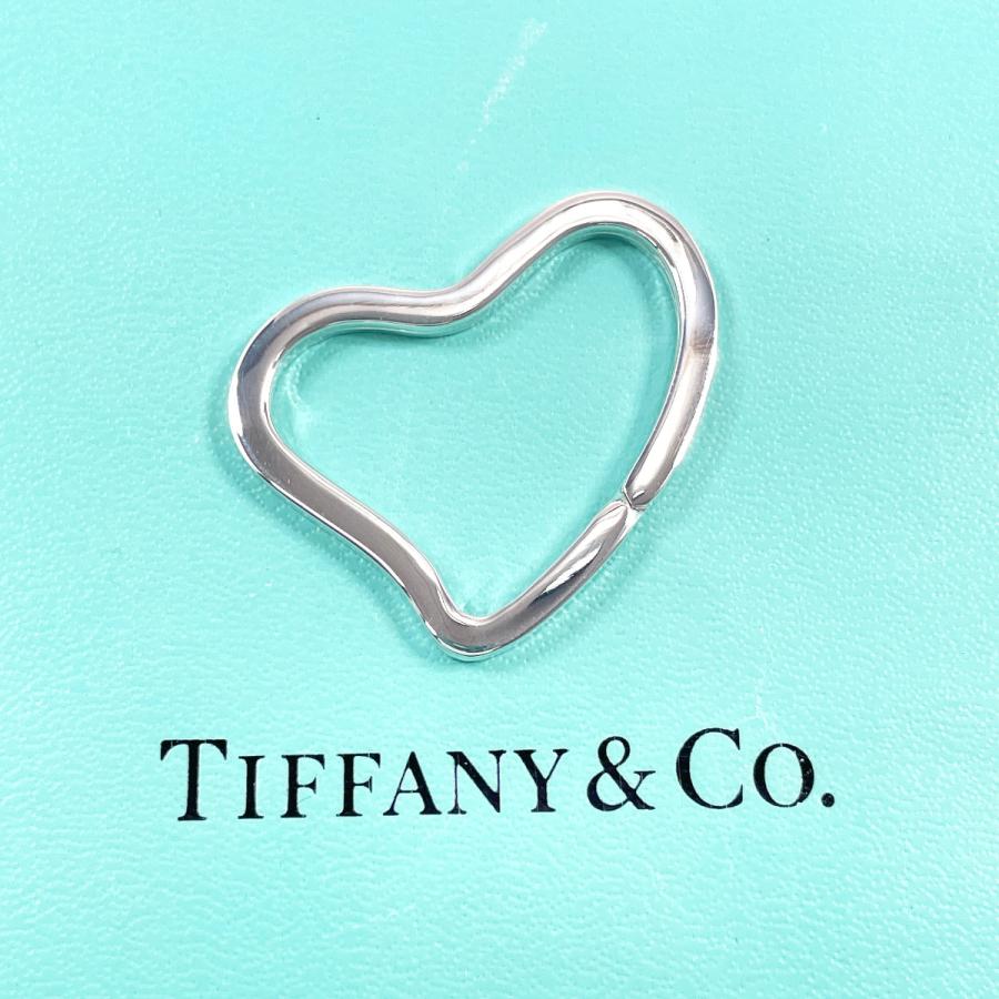 TIFFANY&Co.（ティファニー） キーホルダー オープンハート キーリング