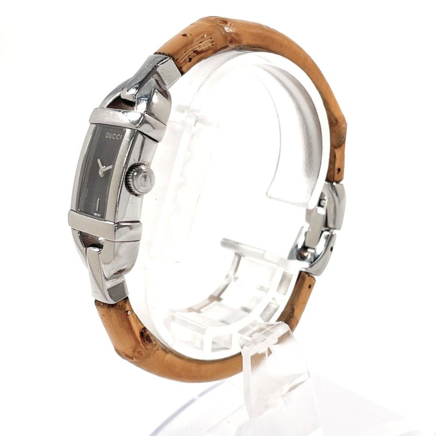 GUCCI（グッチ） 腕時計 6800L バンブー バングルウォッチ ステンレス