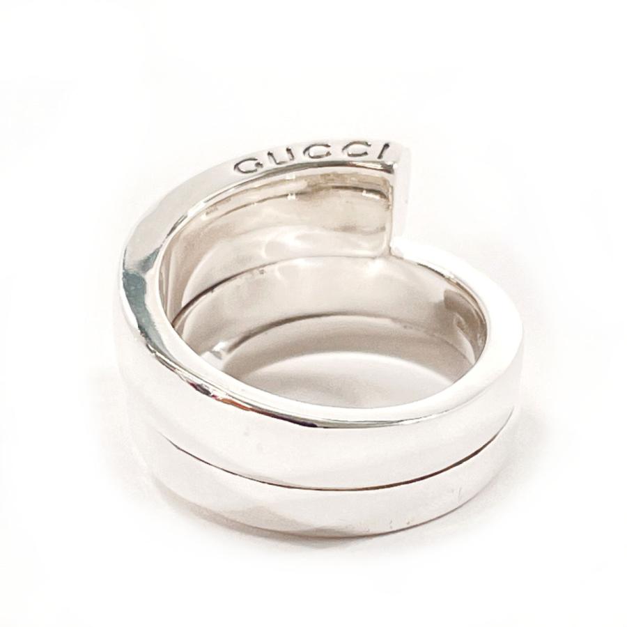 GUCCI（グッチ） 8号 リング・指輪 Gロゴ スネーク スパイラル