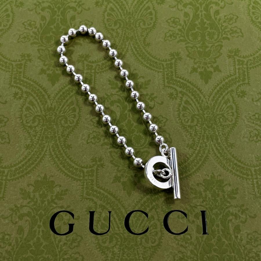 GUCCI（グッチ） ブレスレット ボールチェーン シルバー925 サイズ21