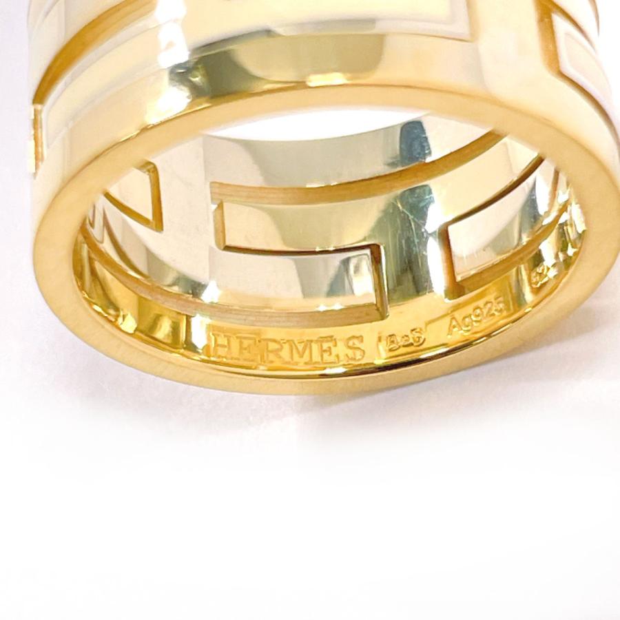 HERMES（エルメス） 12号 リング・指輪 ムーブアッシュ シルバー925
