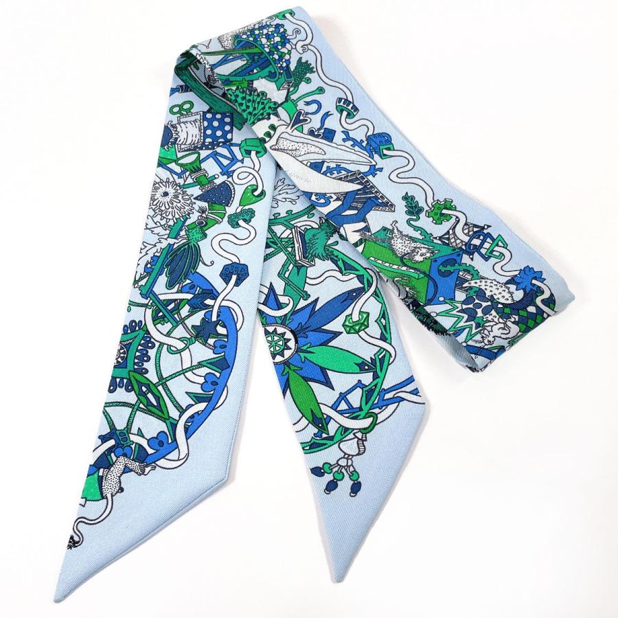 HERMES（エルメス） ツイリー スカーフ La Folle Parade ラ フォル