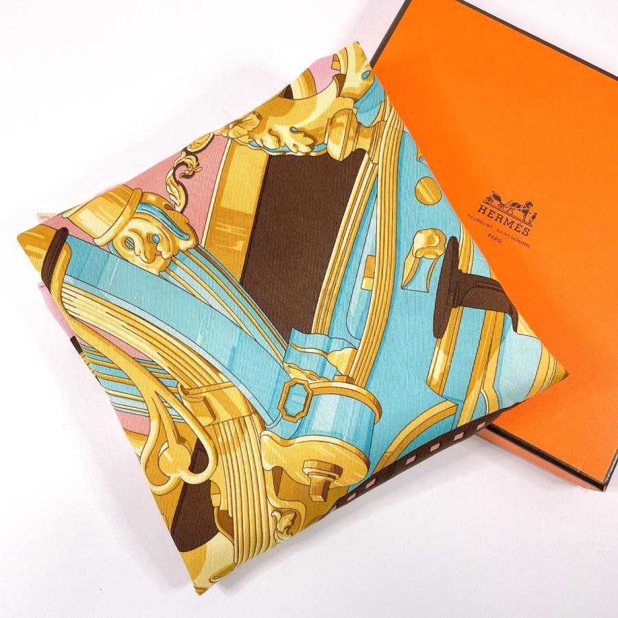 HERMES（エルメス） 未使用品 スカーフ カレ 70 正方形 RYTHMES シルク