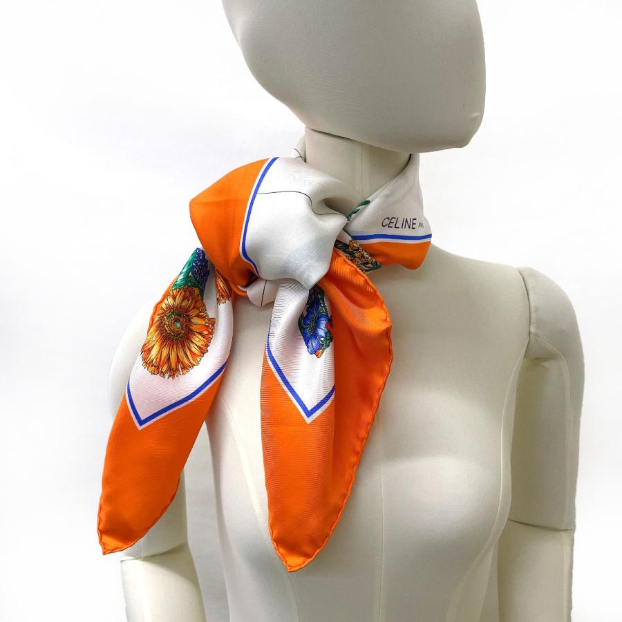 CELINE（セリーヌ） スカーフ 大判スカーフ 正方形 12星座 シルク100