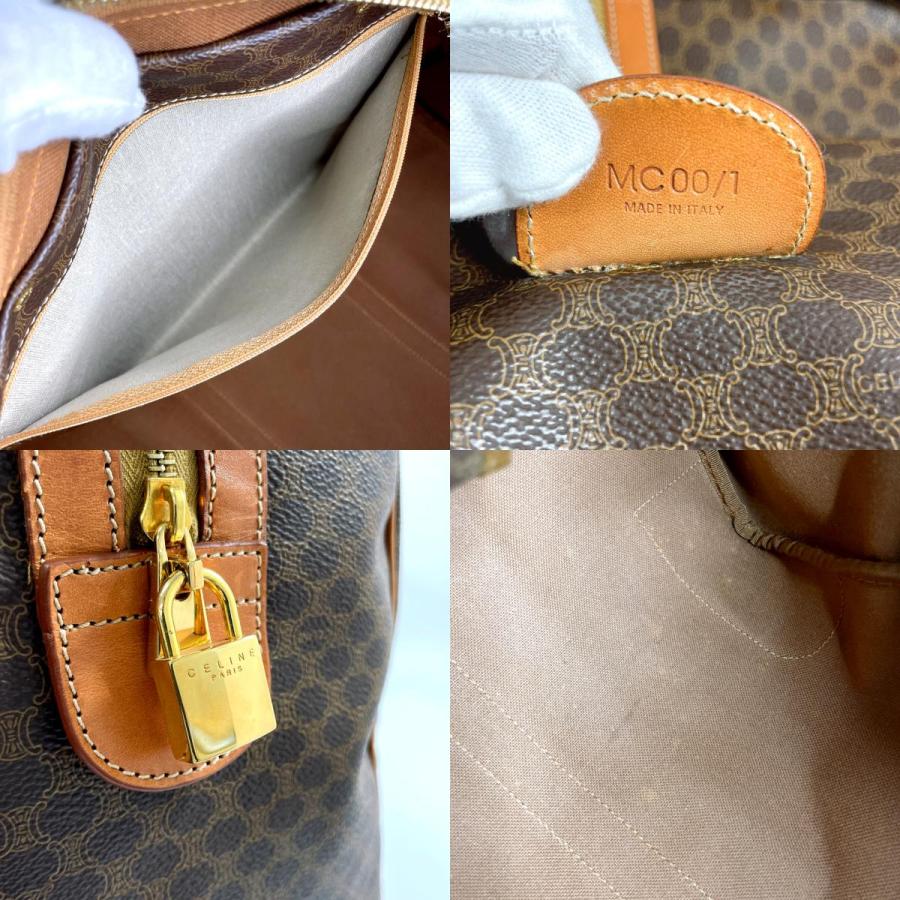 CELINE（セリーヌ） ボストンバッグ 旅行バッグ トラベル マカダム PVC