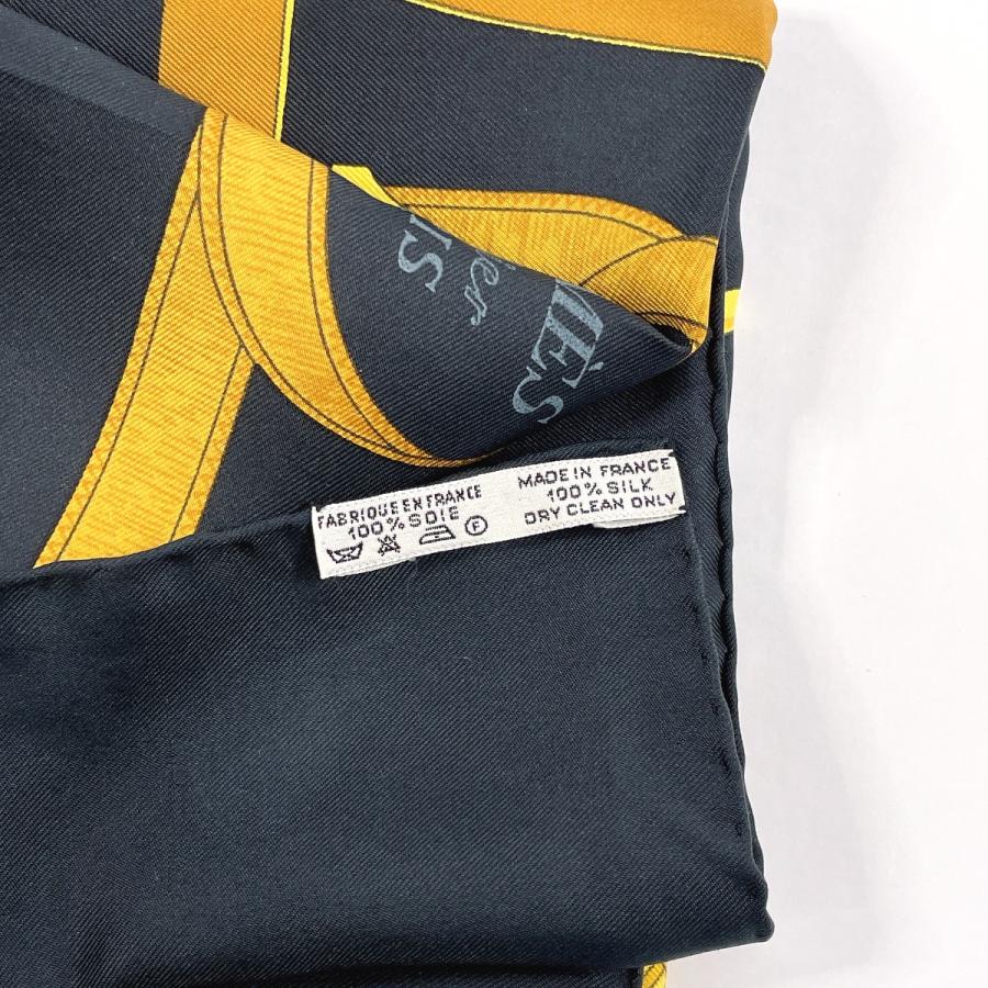 HERMES（エルメス） スカーフ カレ 90 Eperon d'or 黄金の拍車 大判