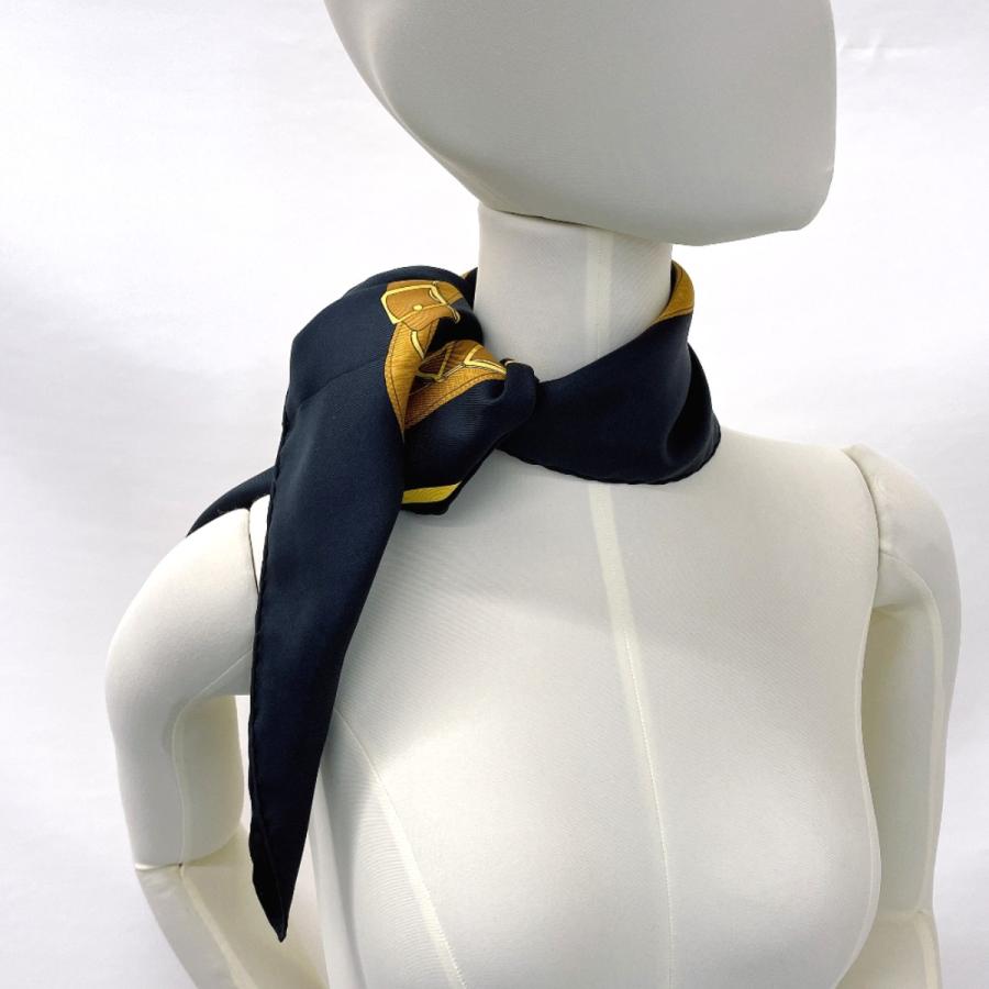 HERMES（エルメス） スカーフ カレ 90 Eperon d'or 黄金の拍車 大判