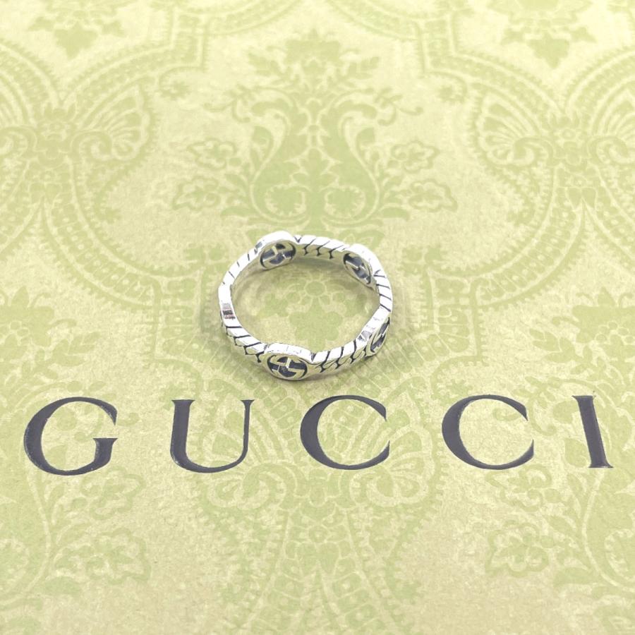 GUCCI（グッチ） 19号 リング・指輪 インターロッキング G シルバー925