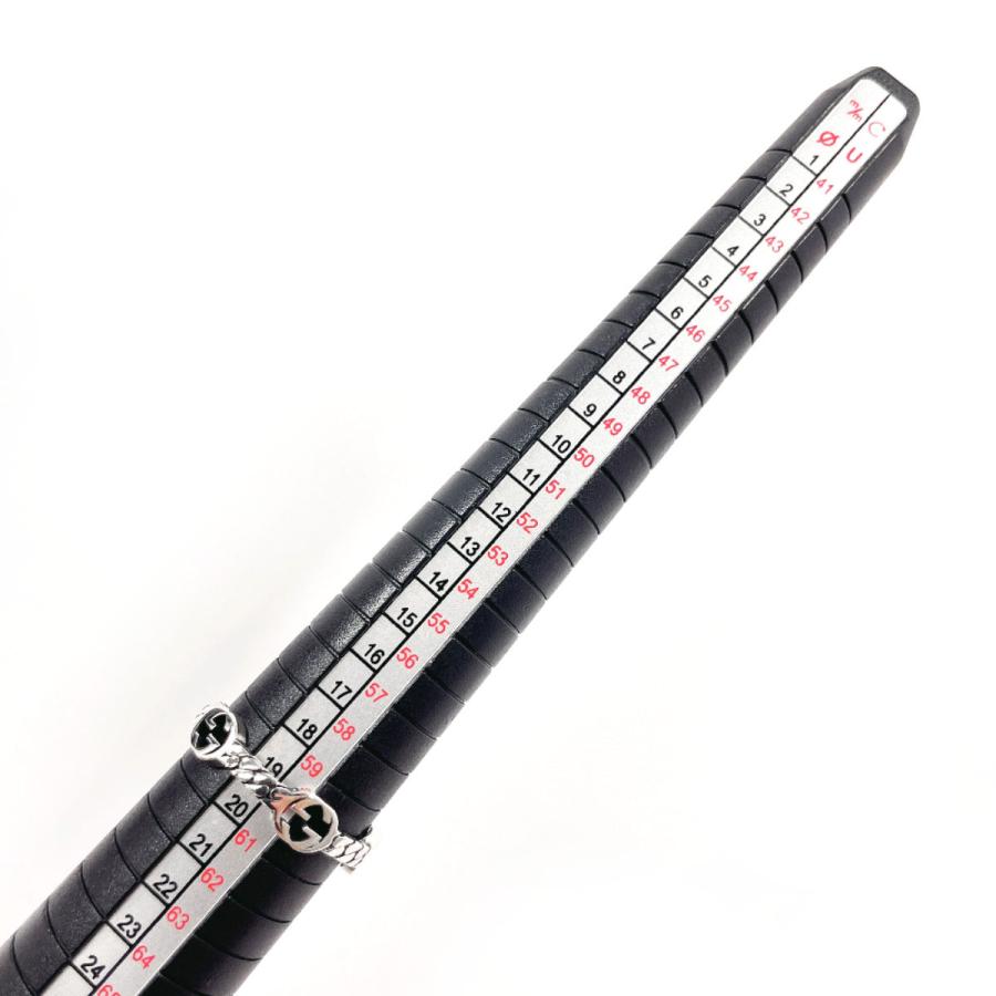 GUCCI（グッチ） 19号 リング・指輪 インターロッキング G シルバー925