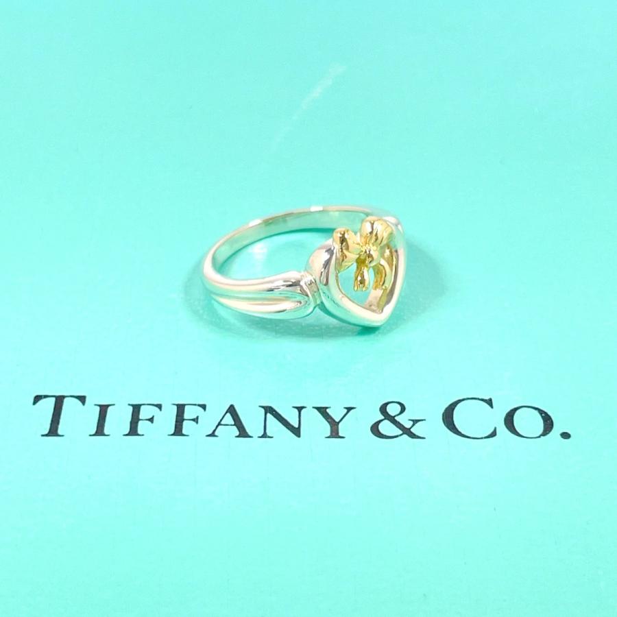 TIFFANY&Co.（ティファニー） 8.5号 リング・指輪 ハート リボン