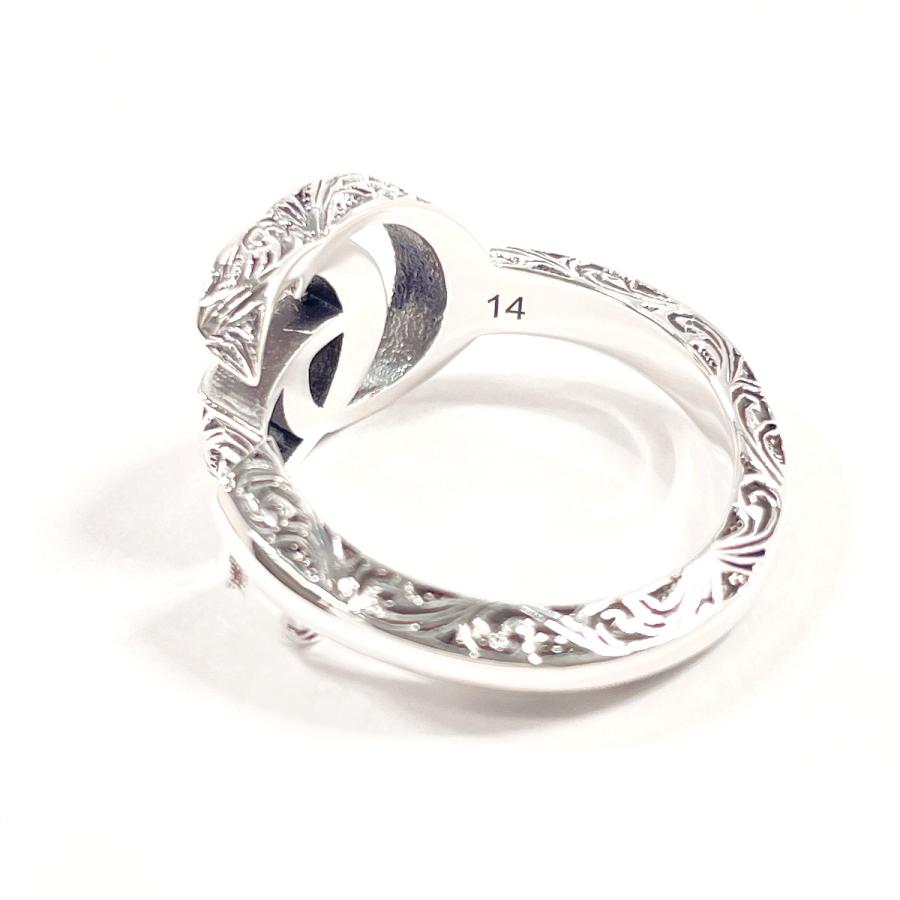 GUCCI（グッチ） 12号 リング・指輪 ダブルG キーモチーフ アラベスク