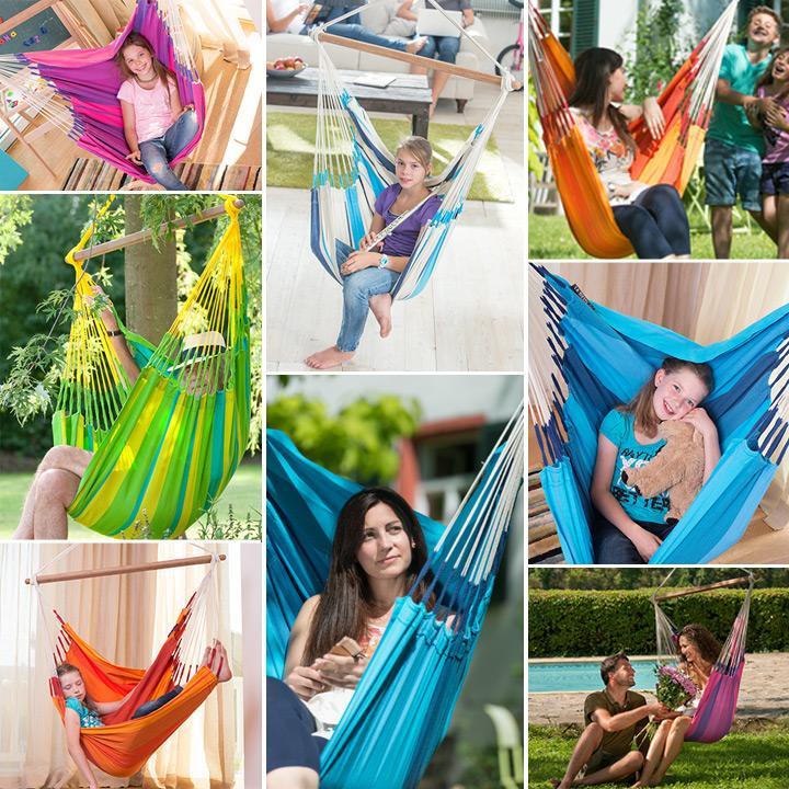 大人1人用ハンモック]「La Siesta（ラ シエスタ） チェアハンモック