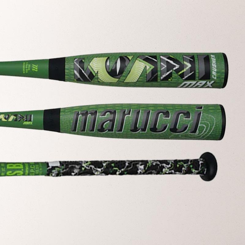 爆買 マルチ ワニクラッシャーマックス「緑ワニ」 軟式用バット