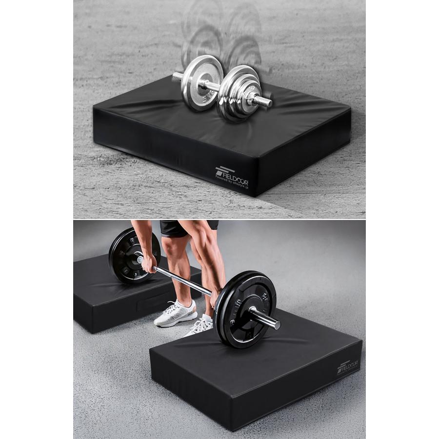 FIELDOOR（フィールドア） 1年保証 ダンベルマット クッション ダブル